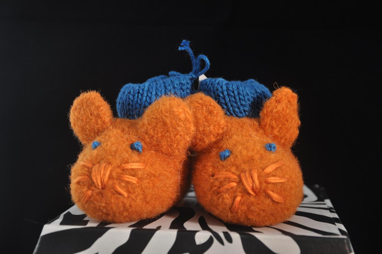 Hausschuhe Für Katzen Cats Slippers Kids' Ginger Cat Slippers